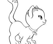 Coloriage et dessins gratuit Ami &agrave; quatre pattes de Lego Friends à imprimer