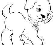 Coloriage Chiot adorable de Lego Friends