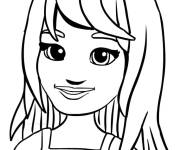 Coloriage et dessins gratuit Image de St&eacute;phanie Lego Friends à imprimer