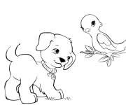 Coloriage Les animaux de compagnie de Lego Friends