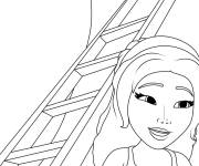 Coloriage Les aventures de Emma de Lego Friends