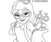 Coloriage Personnage principale de Lego Friends