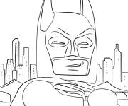 Coloriage et dessins gratuit Batman Lego Junior à imprimer
