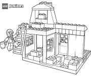 Coloriage La ferme Lego Juniors