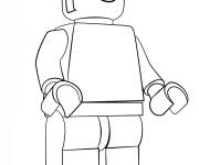 Coloriage et dessins gratuit Lego Junior facile à imprimer