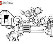 Coloriage Lego Juniors amusement