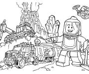 Coloriage Mine de Diamonds Lego Junior