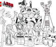 Coloriage et dessins gratuit Le film de Lego Marvel à imprimer