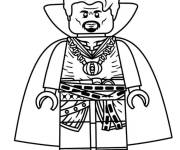 Coloriage Lego Marvel Doctor Strange