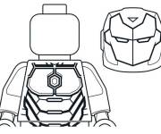 Coloriage Mighty Micros de Iron Man lego Marvel