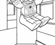 Coloriage Spiderman Lego du film Marvel lego 2017