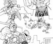 Coloriage Ultron de Lego Marvel