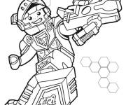 Coloriage et dessins gratuit Aaron en plein action à imprimer
