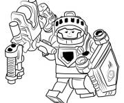Coloriage et dessins gratuit Aaron Fox Lego Nexo Knights à imprimer