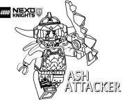 Coloriage Ach Attacker Lego Nexon Knights