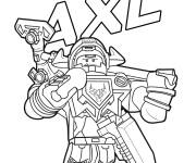 Coloriage Bouclier lego nexo knights