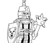 Coloriage et dessins gratuit Chevalier nexo lego facile à imprimer