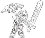 Coloriage et dessins gratuit Clay h&eacute;ros chevalier imprimable à imprimer