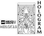Coloriage et dessins gratuit Hologram Lego Nexo Knights à imprimer