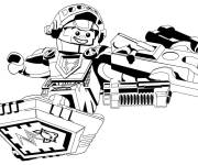 Coloriage Knighton.chevalier Lego Nexo