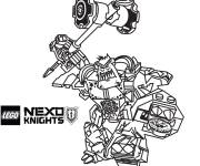 Coloriage Lego Nexo Knights Burnize