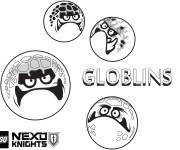 Coloriage Lego Nexo Knights Globlins