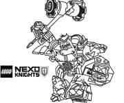 Coloriage Monstre Burnzai de Lego Nexo Knights