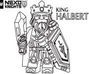 Coloriage Roi de Knighton Halbert