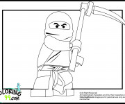 Coloriage et dessins gratuit Lego Ninjago Disney à imprimer