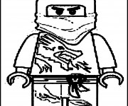 Coloriage Lego Ninjago facile