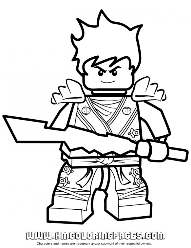 Coloriage Lego Ninjago Le Film dessin gratuit à imprimer