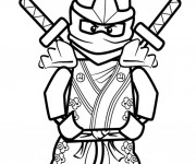 Coloriage et dessins gratuit Lego Ninjago Llyod à imprimer