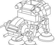 Coloriage Arme de Lego Star Wars