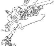 Coloriage et dessins gratuit Avion de chasse de Lego Star Wars à imprimer