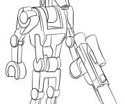 Coloriage Droid Lego