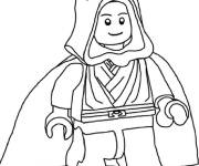 Coloriage et dessins gratuit Figurine Lego Star Wars à imprimer