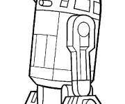 Coloriage Lego Astrotech R2-D2 &agrave; color