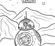 Coloriage Lego BB-8 arrive