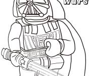 Coloriage Lego Dite Vader