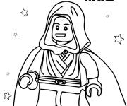 Coloriage Lego Luke &agrave; colori