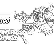 Coloriage Lego Star Wars d&eacute;taill&eacute;