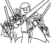 Coloriage Lego Star Wars &Eacute;pisode VI