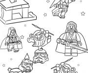 Coloriage Lego Star Wars GS