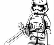 Coloriage Lego Star Wars Le R&eacute;veil de la Force