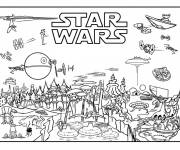 Coloriage Poster Lego Star Wars
