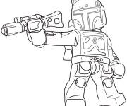 Coloriage Stormtrooper de Lego Star Wars