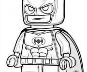 Coloriage Batman Lego en miniature