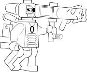 Coloriage DeadShot Lego Super Heroes