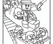Coloriage et dessins gratuit Film Lego Indiana Jones à imprimer