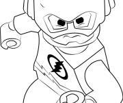 Coloriage Flash Lego Super Heroes